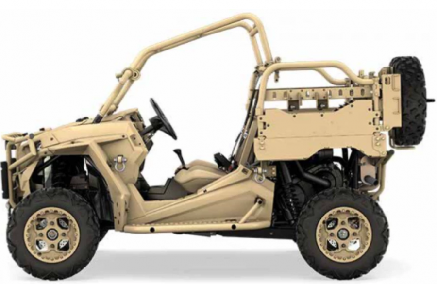 Atv vehiculo ejercito