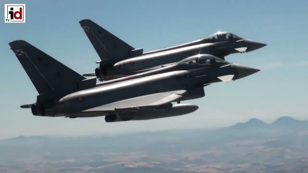 El Ejército del Aire invertirá 36 millones en adaptar la base canaria de Gando al caza Eurofighter