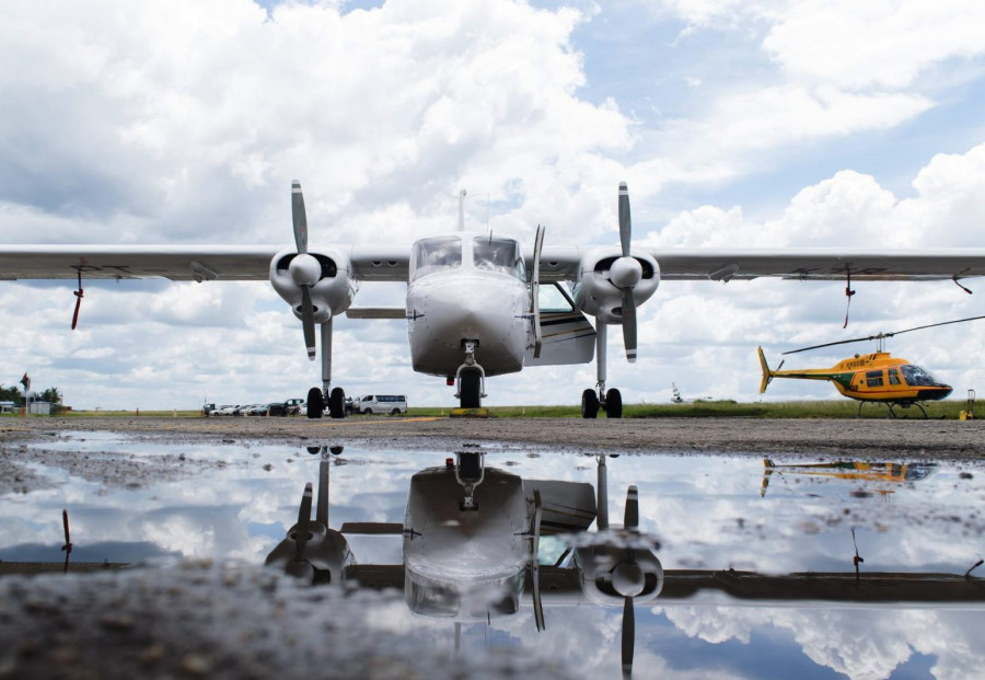 Guyana CuerpoAereo BN 2 Islander DPI Gina