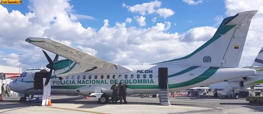 ATR 42 Policia Colombiana. Foto Infodefensa