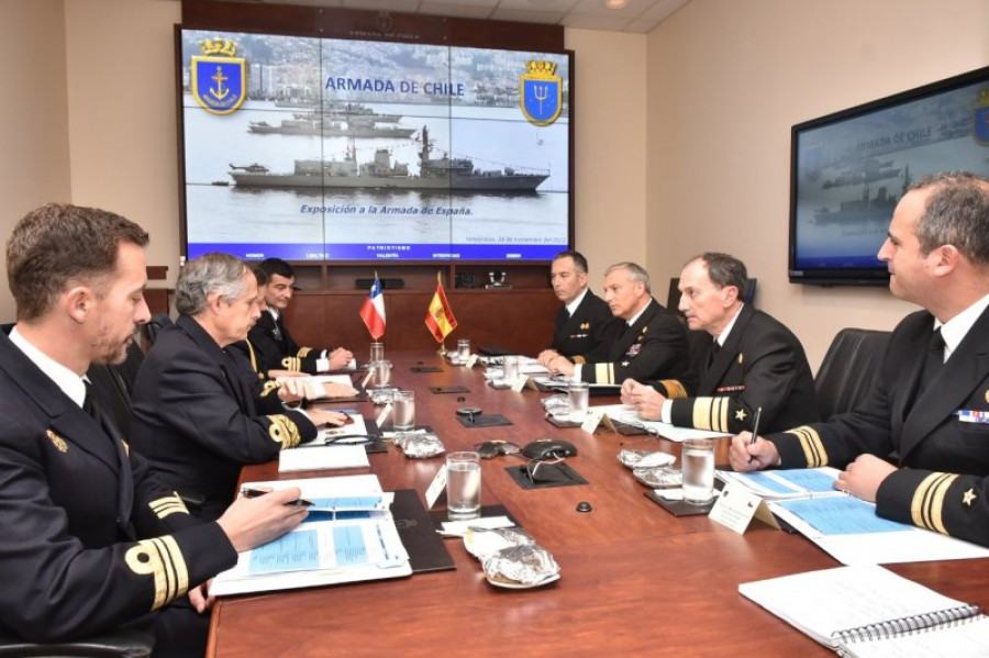 II Reunión de Estados Mayores Foto Armada de Chile