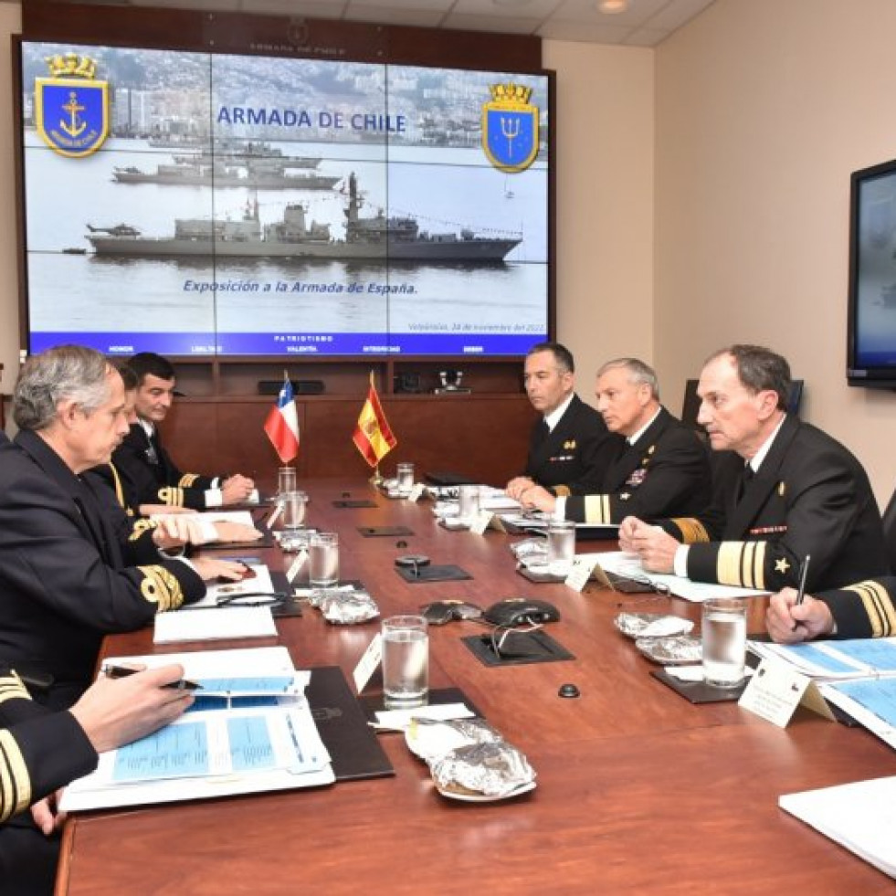 II Reunión de Estados Mayores Foto Armada de Chile