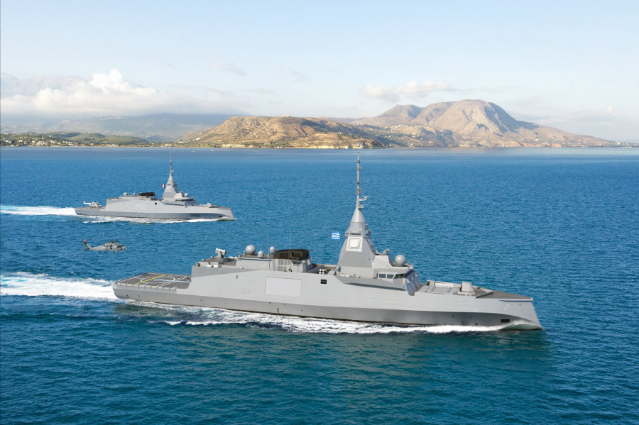 La fragata Belharra ha sido encargada por Francia y Grecia Imagen Naval Group