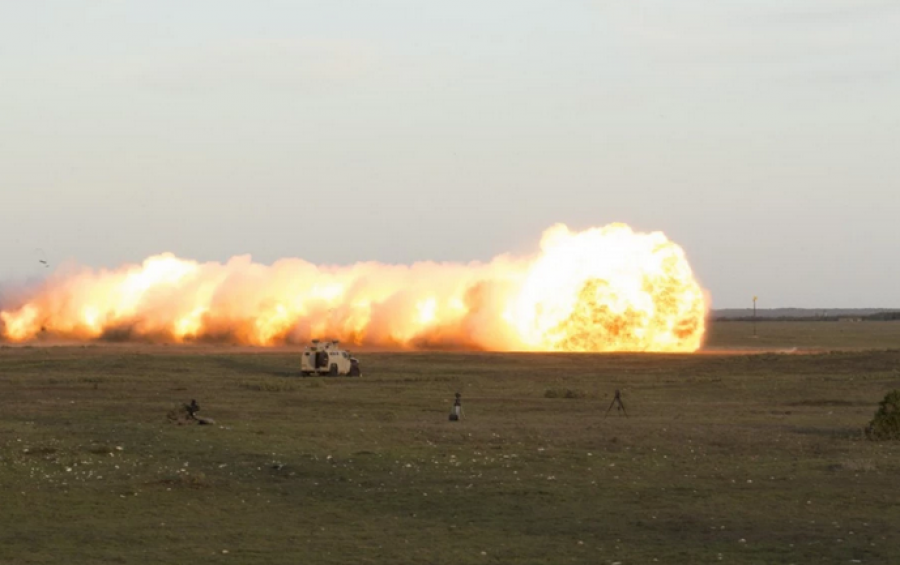 Manguera explosiva ejercito