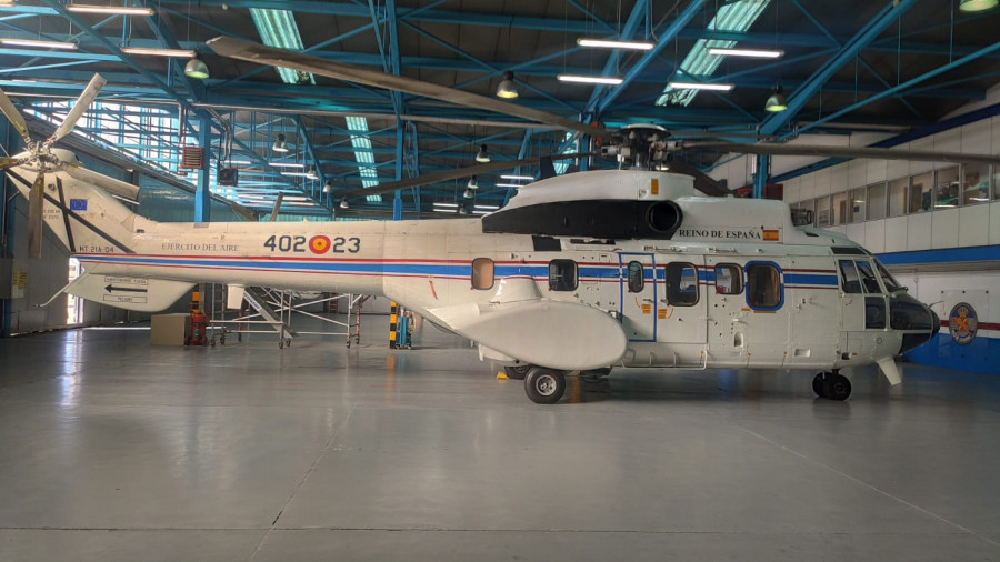 Helicoptero del 4012 escuadron
