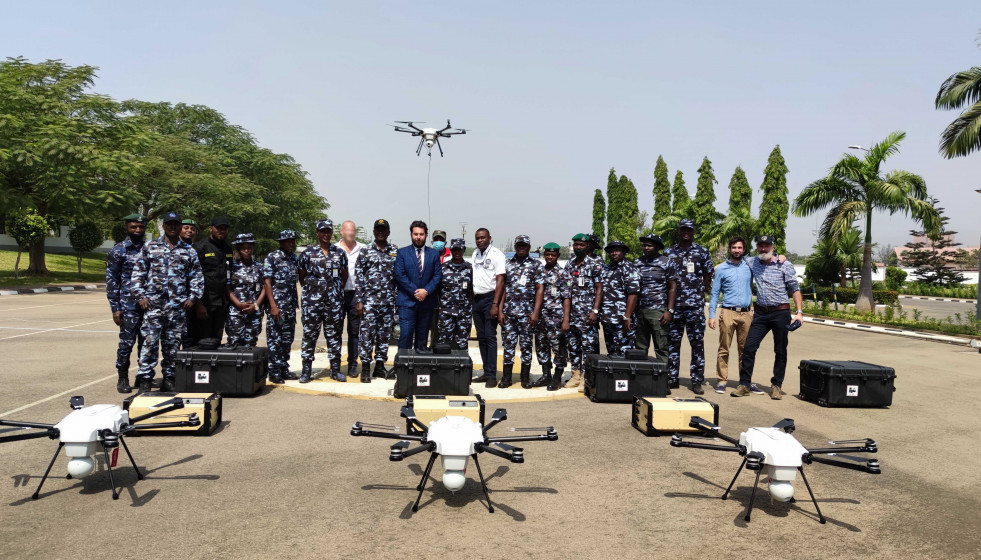 Los drones Orion de Elistair operan en Nigeria en la lucha contra el terrorismo