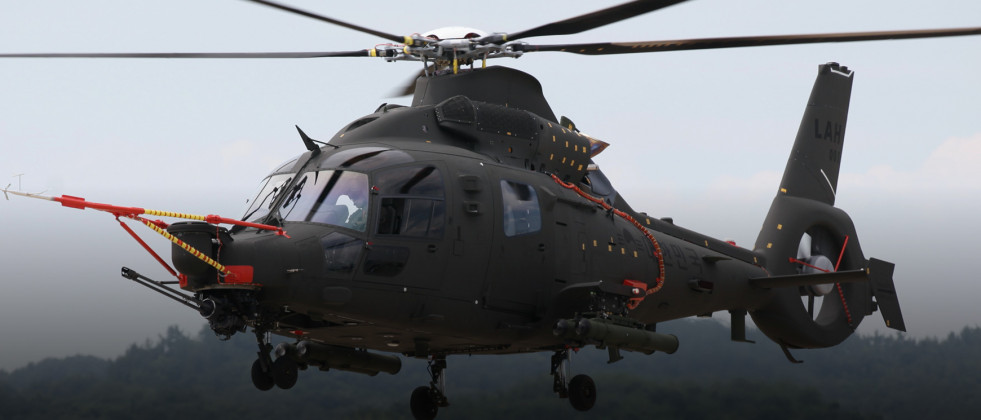 Helicóptero LAH coreano. Foto KAI