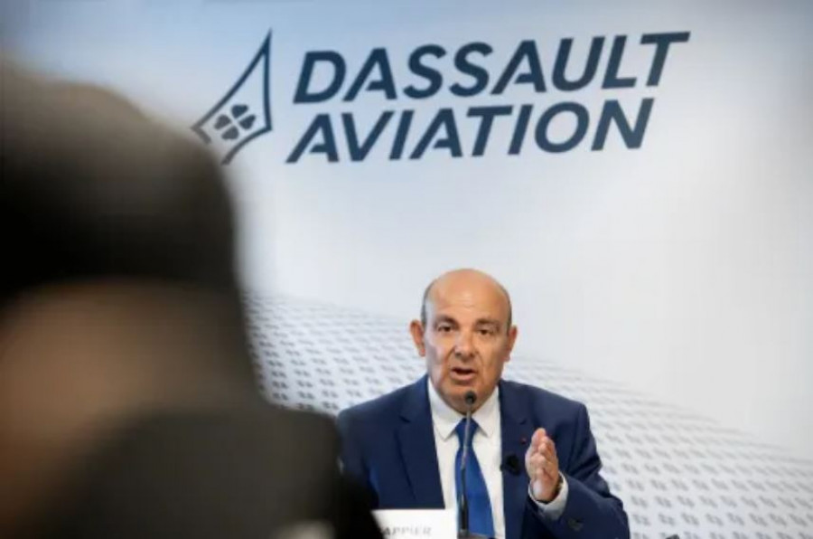 Eric Trappier, presidente de Dassault Aviation. Foto Dassault