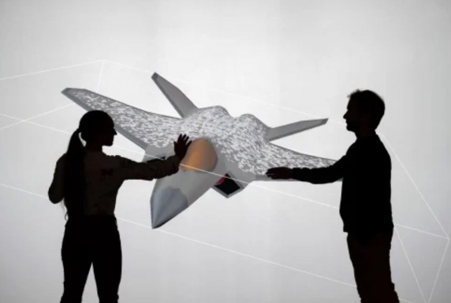 Aspecto del futuro avión de combate del programa FCAS. Imagen Dassault Aviation