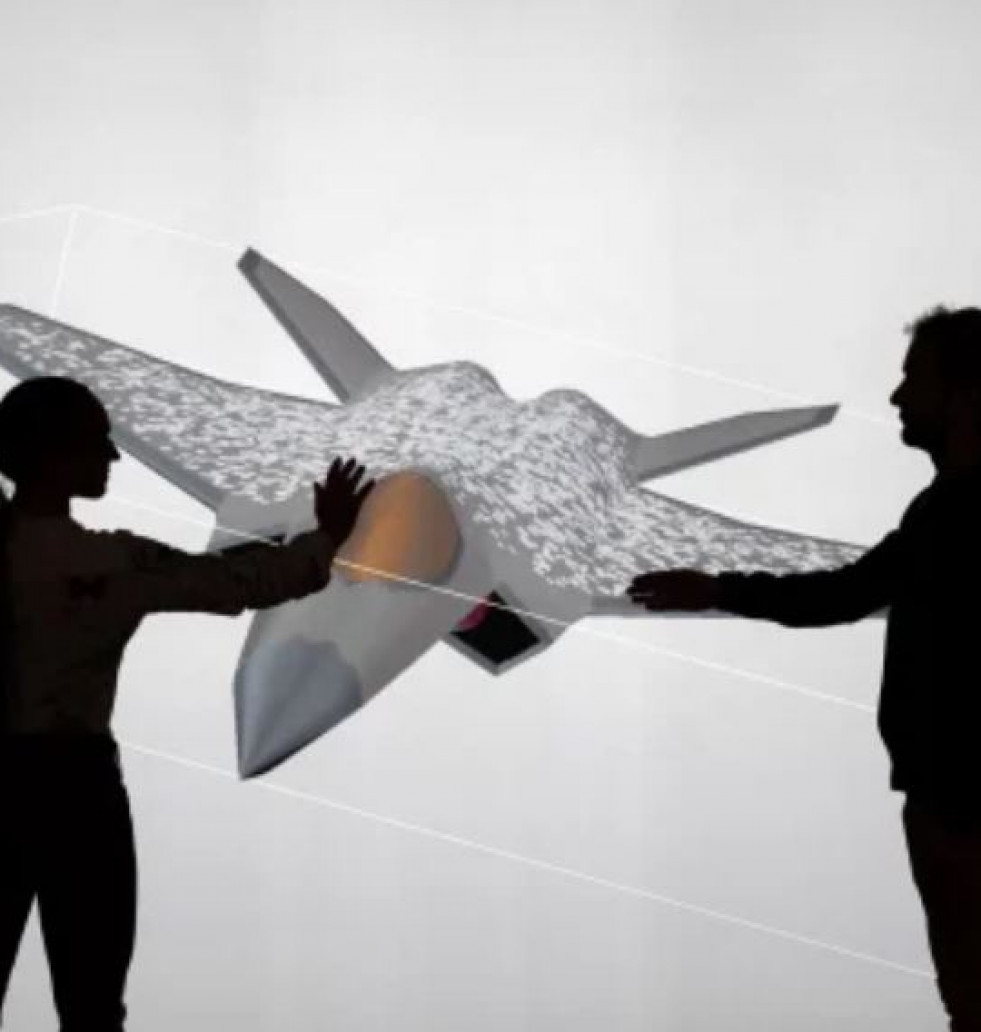 Aspecto del futuro avión de combate del programa FCAS. Imagen Dassault Aviation