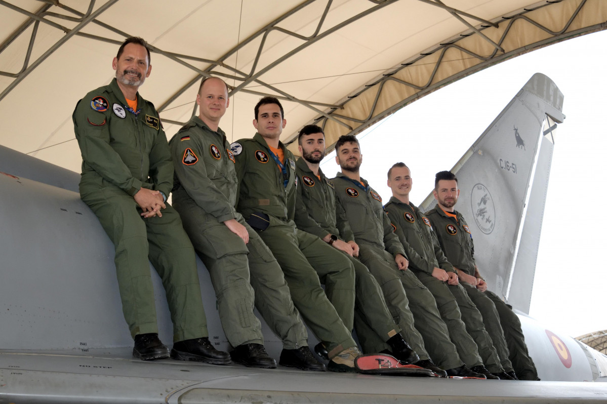 Pilotos eurofighter moron