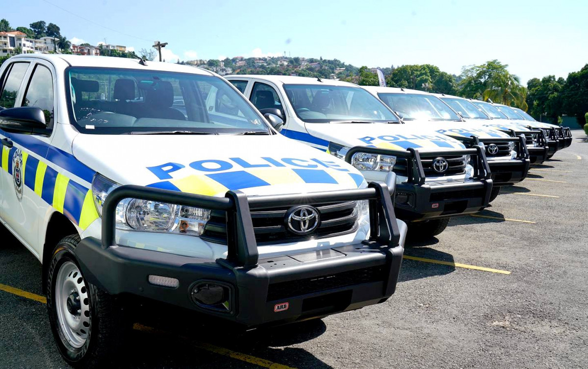 Jamaica ConstabularyForce Toyota Hilux JCF