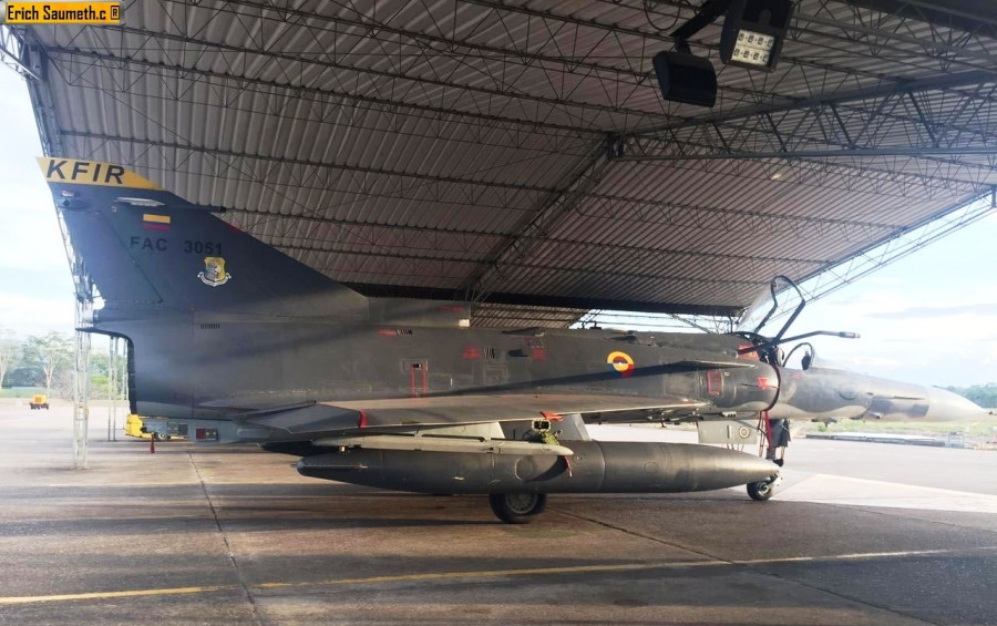 IAI KFIR C10.Foto Infodefensa