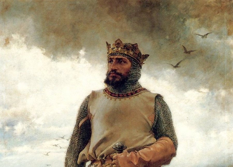 Alfonso I de Aragón por Pradilla (1879)