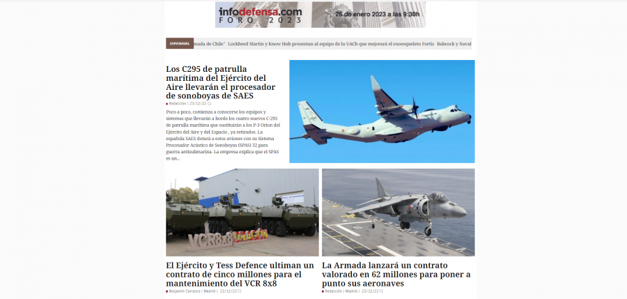 Lider infodefensa captura de pantalla