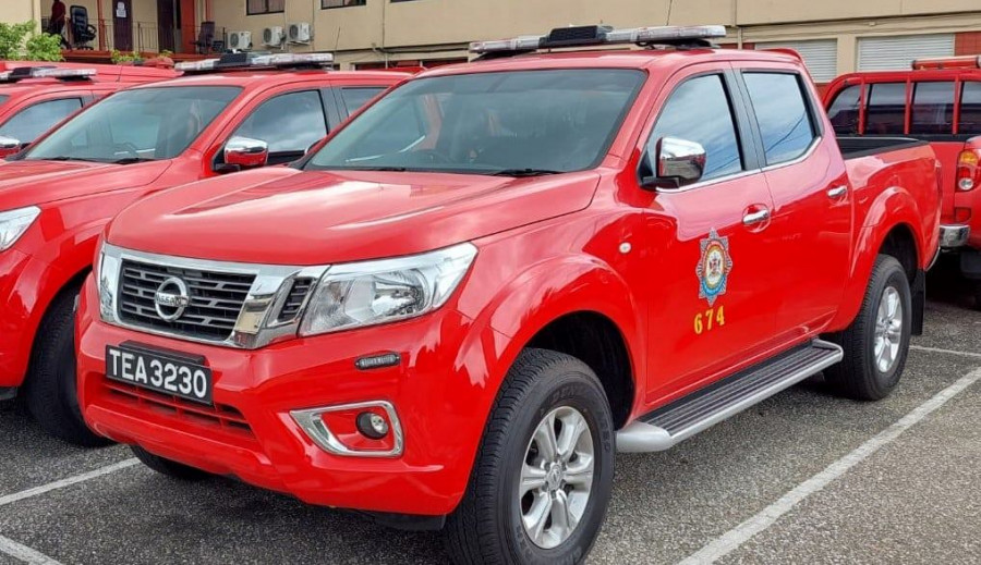 Trinidad&Tobago Bomberos NissanFrontier MinSegNacional