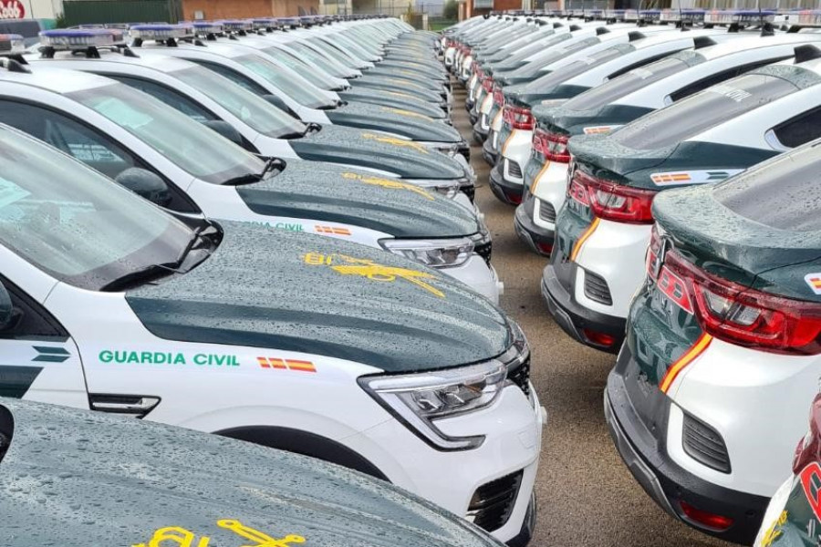 Vehiculos guardia civil