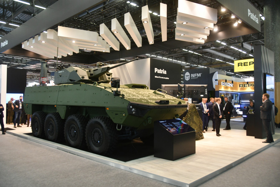 Carro Patria AMVXP 8x8 Foto Roberto Caiafa