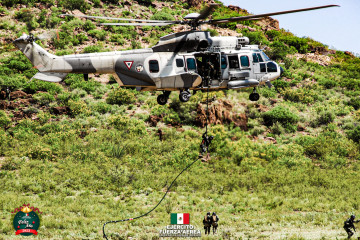 SEDENA realiza amplio despliegue militar en norte de México para recaptura de narcotraficante Ovidio Guzmán
