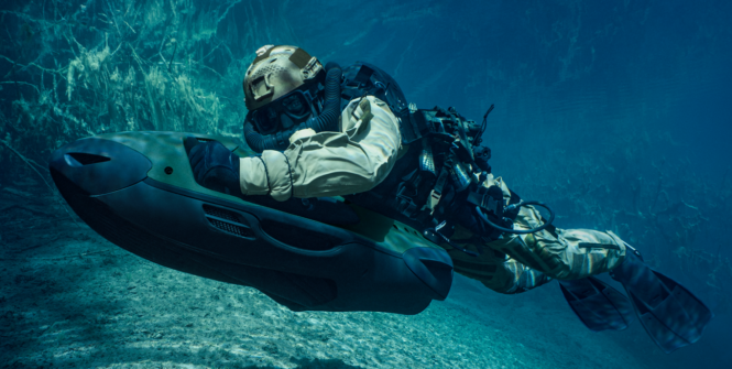 Divejet RD2 vehiculo submarino armada