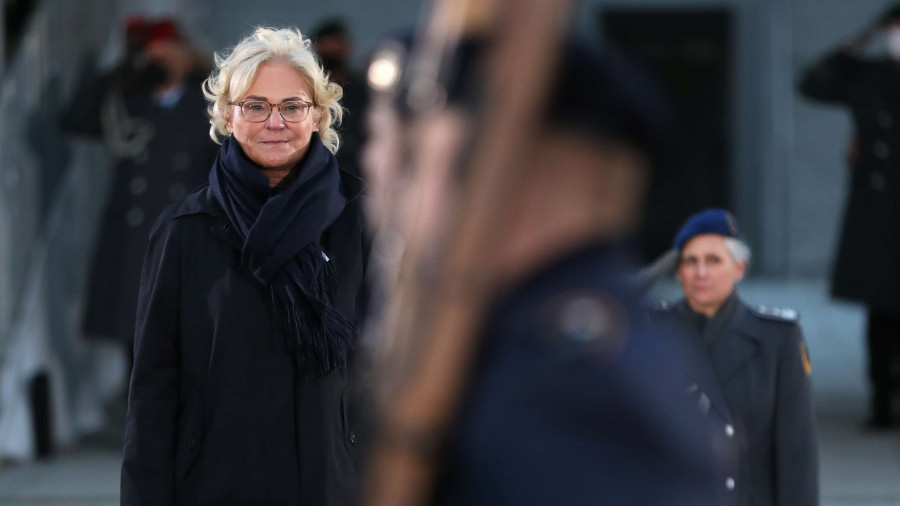 Christine Lambrecht. Foto Ministerio de Defensa de Alemania
