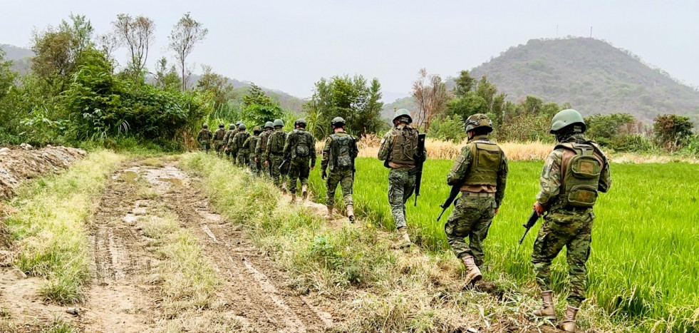 Soldados Ecuatorianos. Foto Ejercito del Ecuador 1
