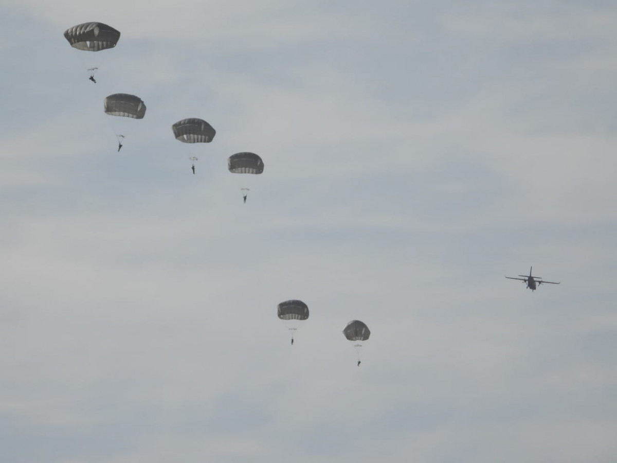 Curso de paracaidismo bu00e1sico militar 2023 Foto Eju00e9rcito de Chile