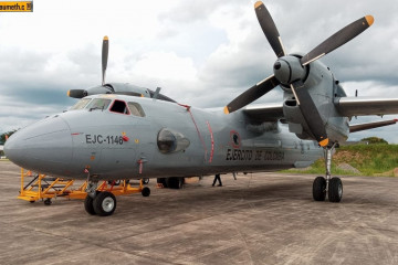 Antonov AN 32A DAVAA. Foto Infodefensa.com PhotoRoom