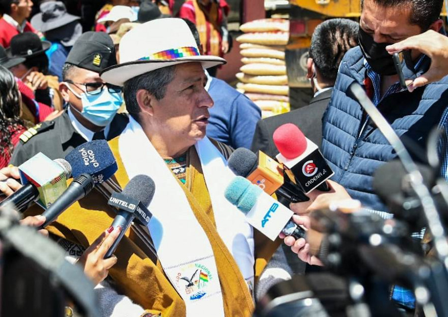 Bolivia Defensa MinistroNovillo ABI