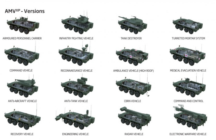 AMV XP variantes PatriaGroup