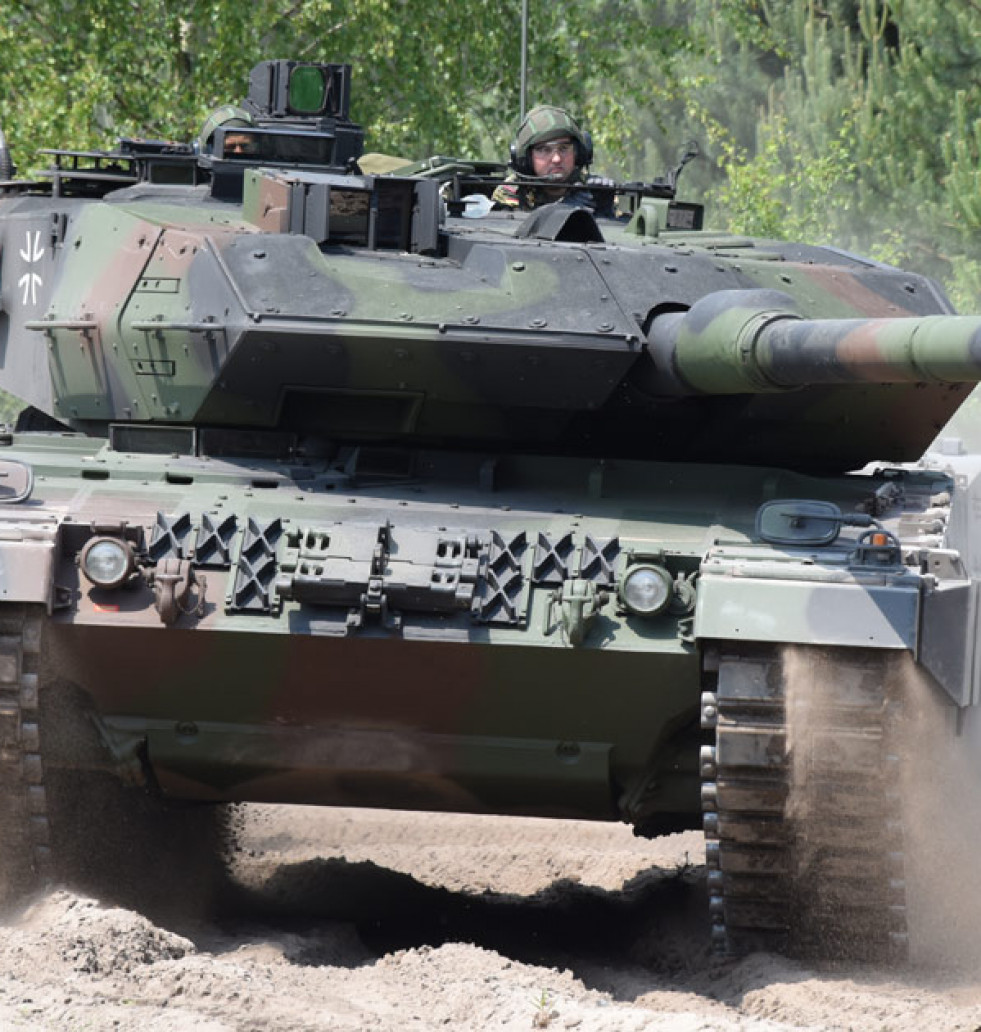 Carro de combate Leopard 2A7  alemán. Foto KMW