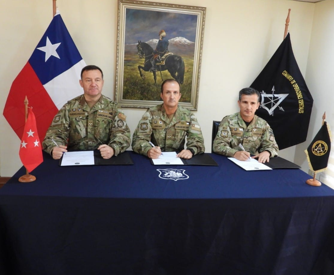 Cambio de mando Cope 2023 Firma de Actas Foto Eju00e9rcito de Chile