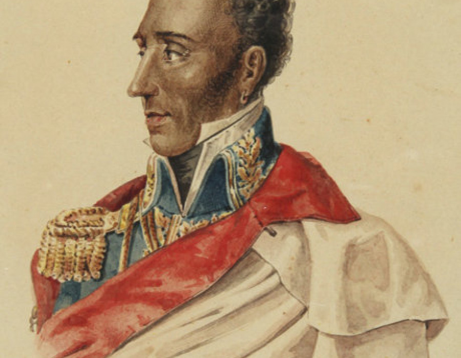 President Jean Pierre Boyer of Haiti (Hispaniola Unification Regime) Portrait