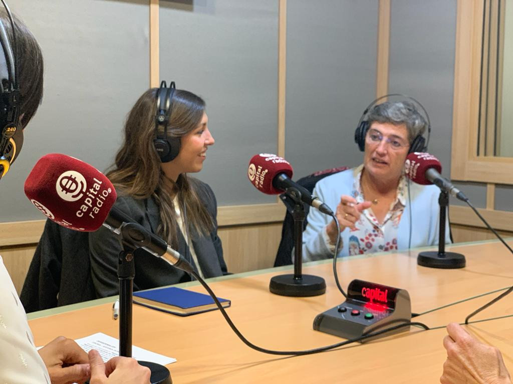 Belén Montes con Paloma Lanza y Alicia Lapique