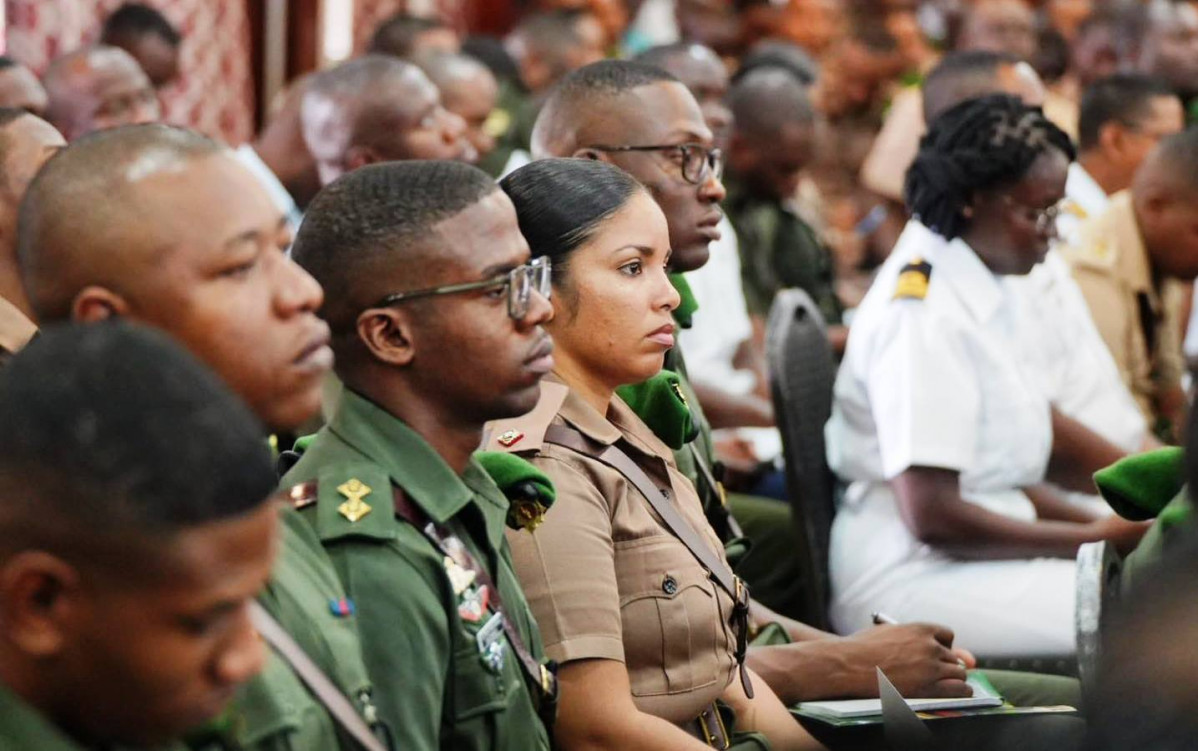 Guyana FzaDefensa Conf Oficiales Office of the President