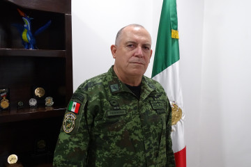General de brigada Rodrigo Herrera Huizar mexico  foto quevedo