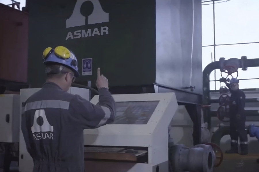 Banco de pruebas en planta industrial de Valparaiso Imagen Asmar 002