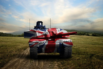 Carro de combate británico Challenger 3. Foto Ejército británico