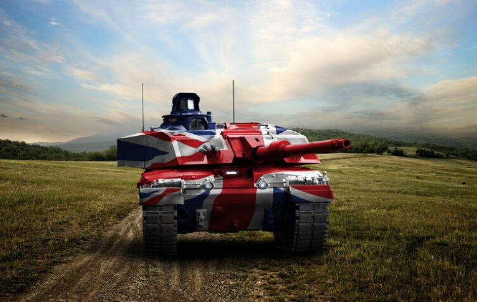 Carro de combate británico Challenger 3. Foto Ejército británico