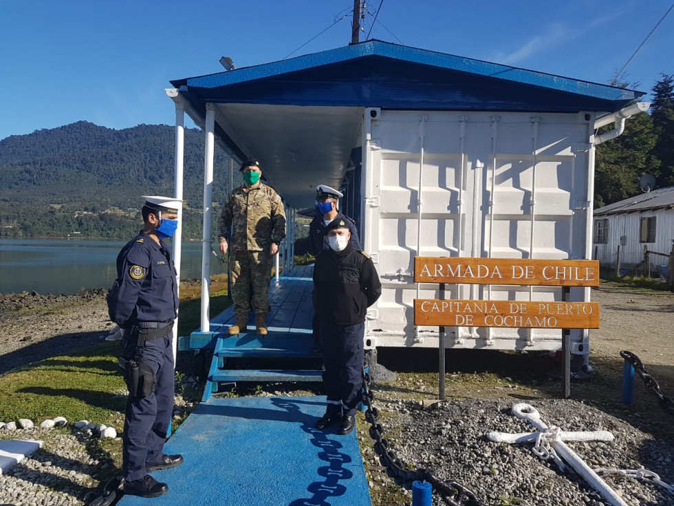 Capitanía de Puerto de Cochamó Foto referencial Armada de Chile