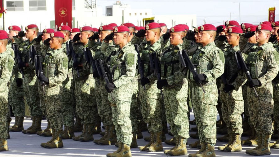 Ejército Mexicano nuevos uniformes   foto José A Quevedo