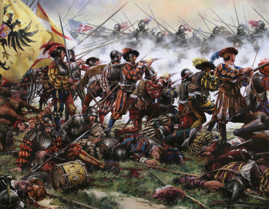 La Batalla de Pavía
