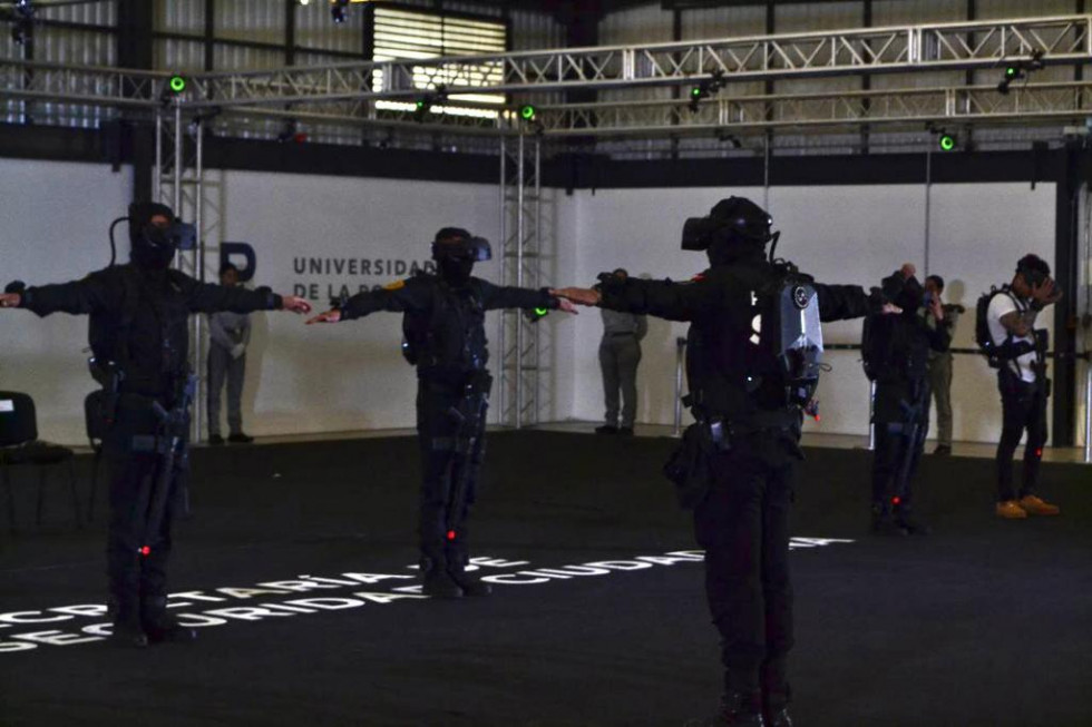 Policía de México realidad virtual   foto  SSC CDMX