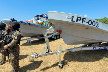 EE.UU. dona tres botes a la Fuerza Naval de Guatemala
