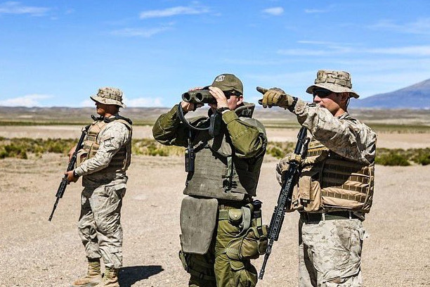 Control en la frontera Foto Ejército de Chile