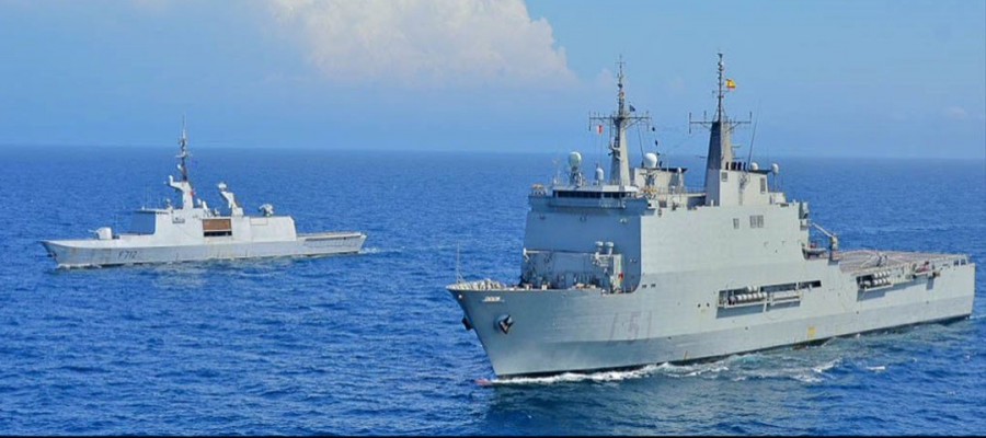 Buque anfibio de la armada EDA