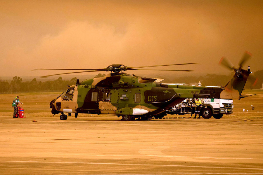 Helicópero MRH90 australiano. Foto Marina Australiana 01