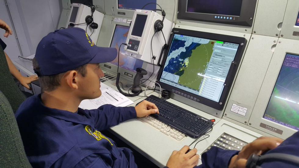 Sistema Link Co a bordo de la fragata ARC Independiente Foto Armada Colombiana