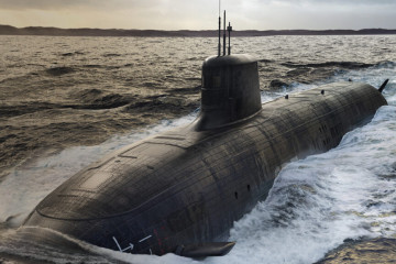 Aspecto del futuro submarino SNN Aukus. Imagen BAE Systems