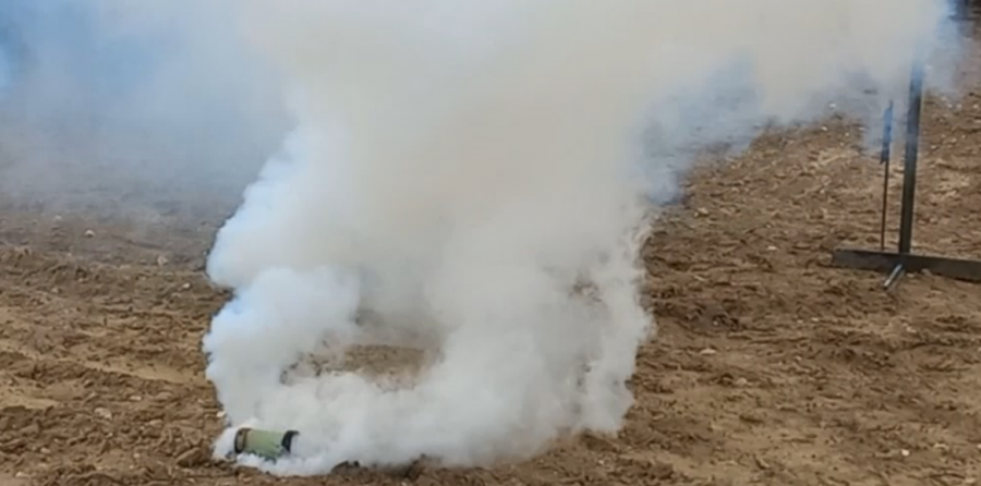 Municion fumigena falken